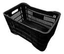 Caixa Plástica Horti Frutti Preta 50 Litros [Compre 6 e leve 12]