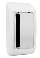 Dispenser Elite Kai-Kai em ABS para papel higiênico intercalado.