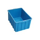 Caixa Plástica 130 Litros Empilhável Azul