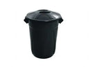 Cesto de Lixo 100 Litros Com Tampa Preto
