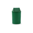 Cesto de Lixo 15L com Tampa Basculante Verde