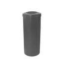 Cesto de Lixo 23L c/ Tampa Flip Top - Cinza