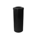 Cesto de Lixo 23L c/ Tampa Flip Top - Preta -