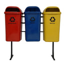 Conjunto Coleta Seletiva 50 Litros 3 Lixeiras