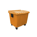 Contentor Plástico 700 Litros Marrom