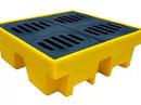 Pallet de Conteção, IBC 420 Litros, 4 Tambores Silver