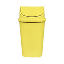 Lixeira Basculante Injetada 60L - Amarela-