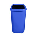 Lixeira Individual Coleta Seletiva Com Suporte 50 Litros Azul