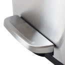 Lixeira INOX Com Pedal Quadrada 12 Litros