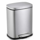 Lixeira INOX Com Pedal Retangular 12 Litros