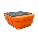 Pallet de Contenção IBC 4 Tambores, 1000 Litros Amarela