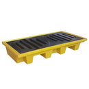 Pallet de Contenção Para 2 Tambores, 75 Litros Laranja