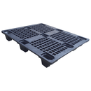 Pallet Master Vazado 1,00M X 1,20 Metros Preto